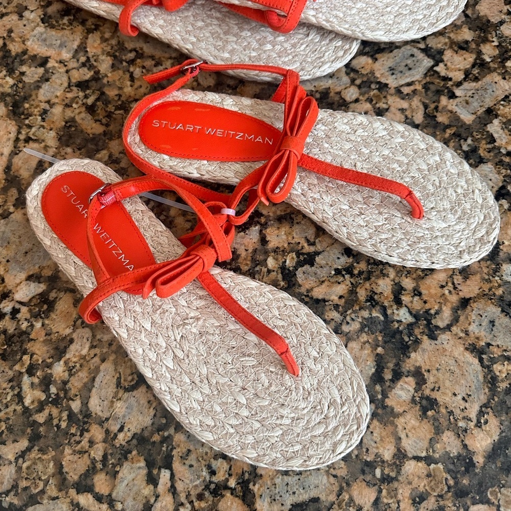 STUART WEITZMAN 
Felicity paradise suede Espadrille
Sandals